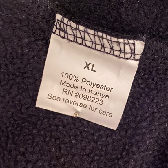 BCG Pullover Hoodie in Black with Pink Trim Size XL - Picture 5 of 6